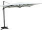 Polyester 3 X 4m van Roman Parasol 180G van de aluminium Openlucht Hangende Paraplu