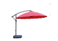 De Openlucht Hangende Paraplu van glasvezelribben voor het Terras van de de Binnenplaatscantilever van het Tuinmeubilair