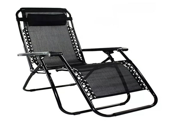 Verstelbaar tuinmeubilair Strandligstoel Opvouwbare Zero Gravity-stoel voor op kantoor