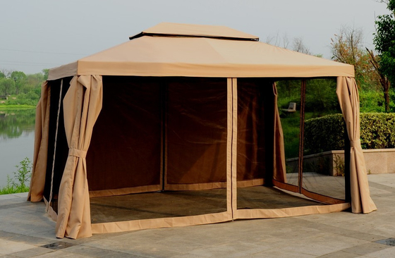 3 X 4m Openluchtaluminium Dubbel Hoogste Roman Tent Gazebo Customized Logo